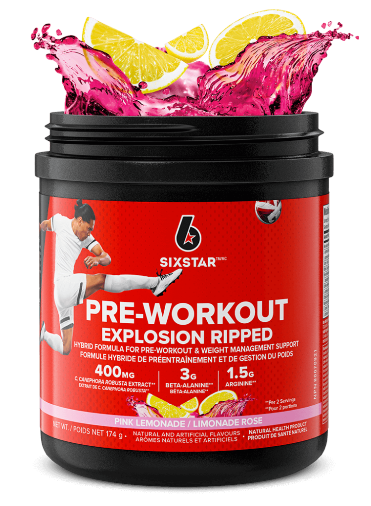 Preworkout Explosion Ripped SIX STAR® Canada