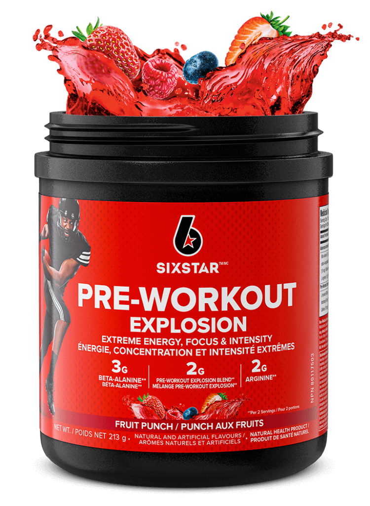 Preworkout Explosion SIX STAR® Canada