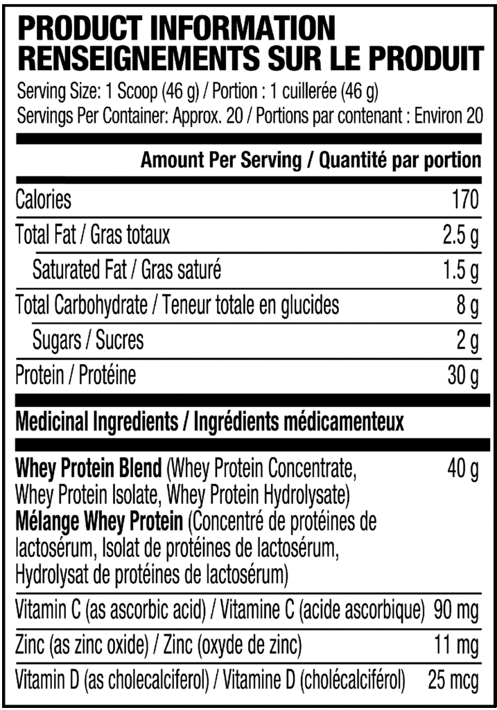 100% Whey Protein Plus - Strawberry Smoothie 2lbs