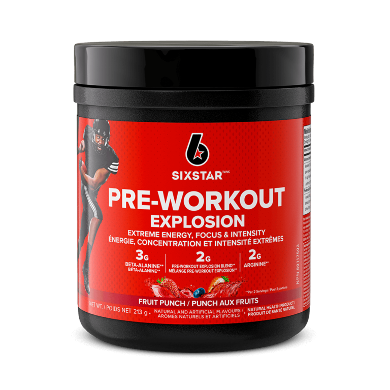 Preworkout Explosion SIX STAR® Canada