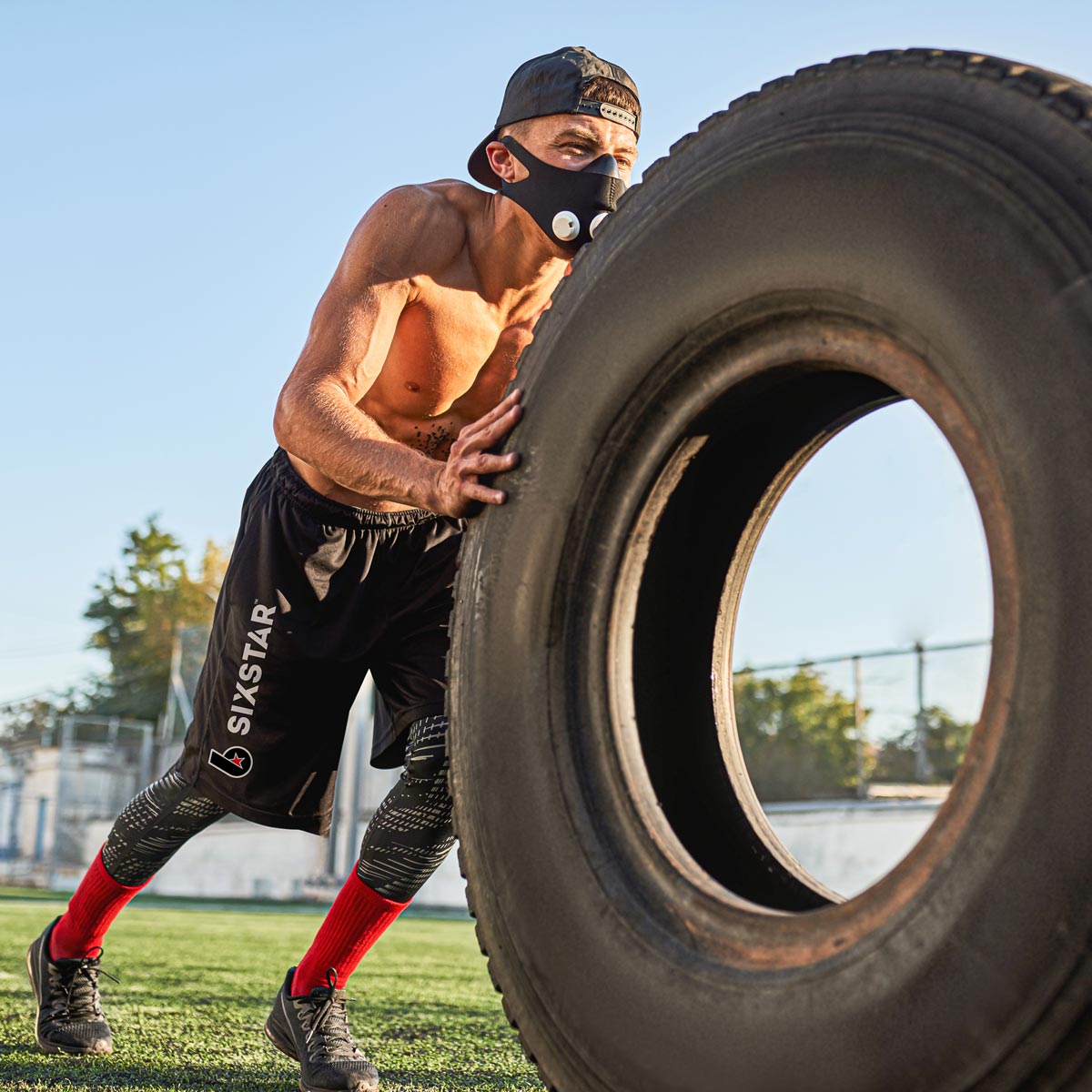 Outdoor training - Tire Flip