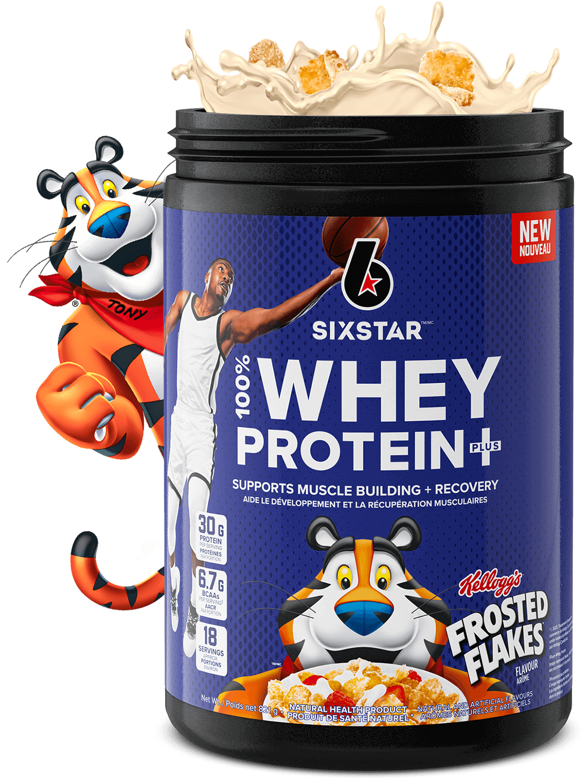 SIXSTAR 100% Whey Protein Plus Kellogg's Frosted Flakes®