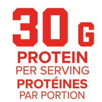 30G Protein per serving