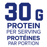 30G Protein per serving